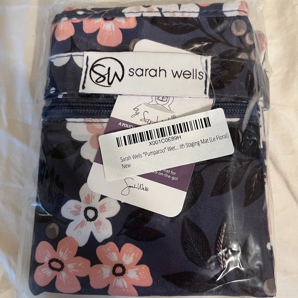 Sarah Wells Pumparoo pumping wet/dry bag and staging mat